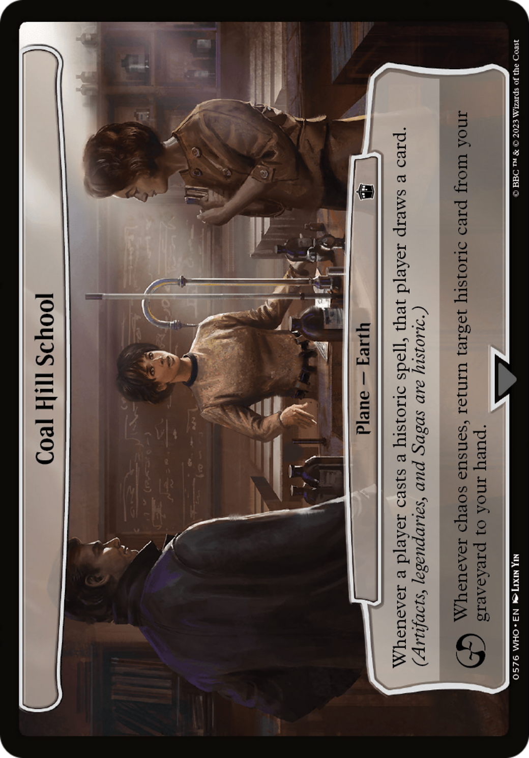 {O} Coal Hill School [Planechase][OVR WHO 576]