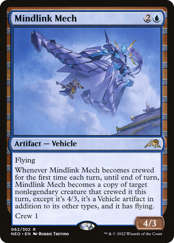 {R} Mindlink Mech [Kamigawa: Neon Dynasty][NEO 062]