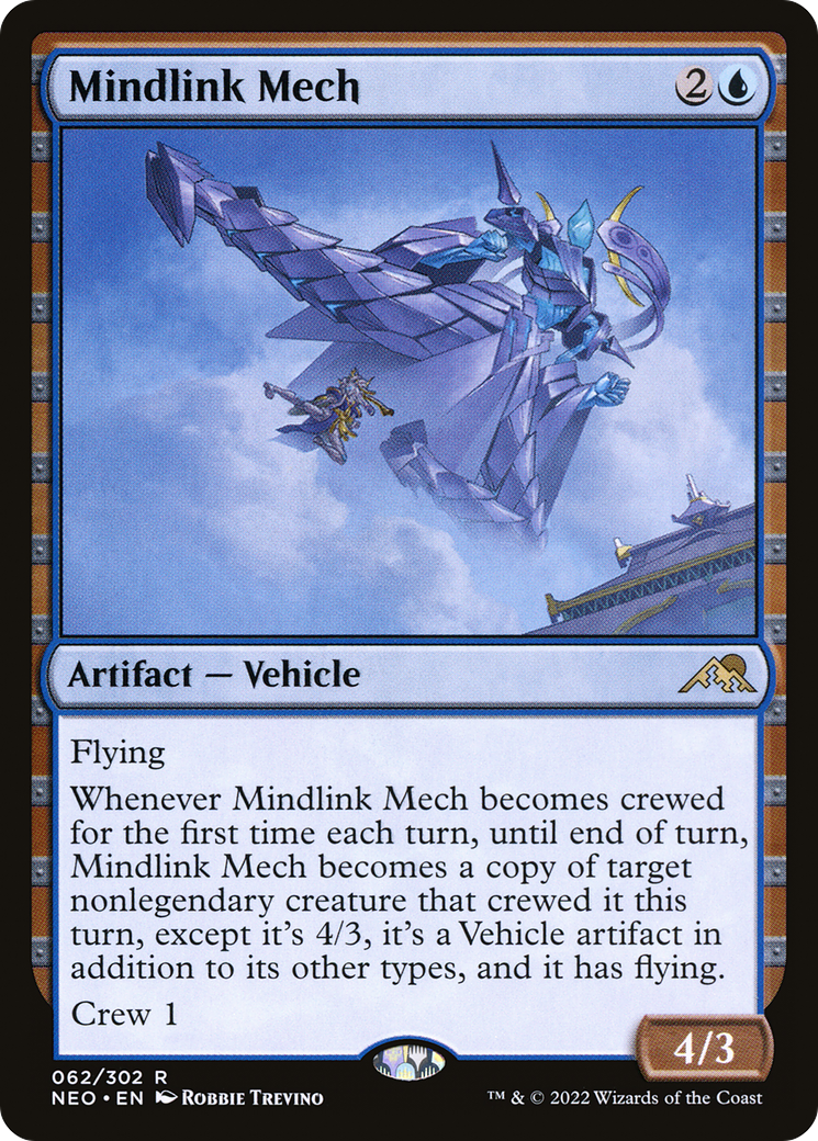{R} Mindlink Mech [Kamigawa: Neon Dynasty][NEO 062]