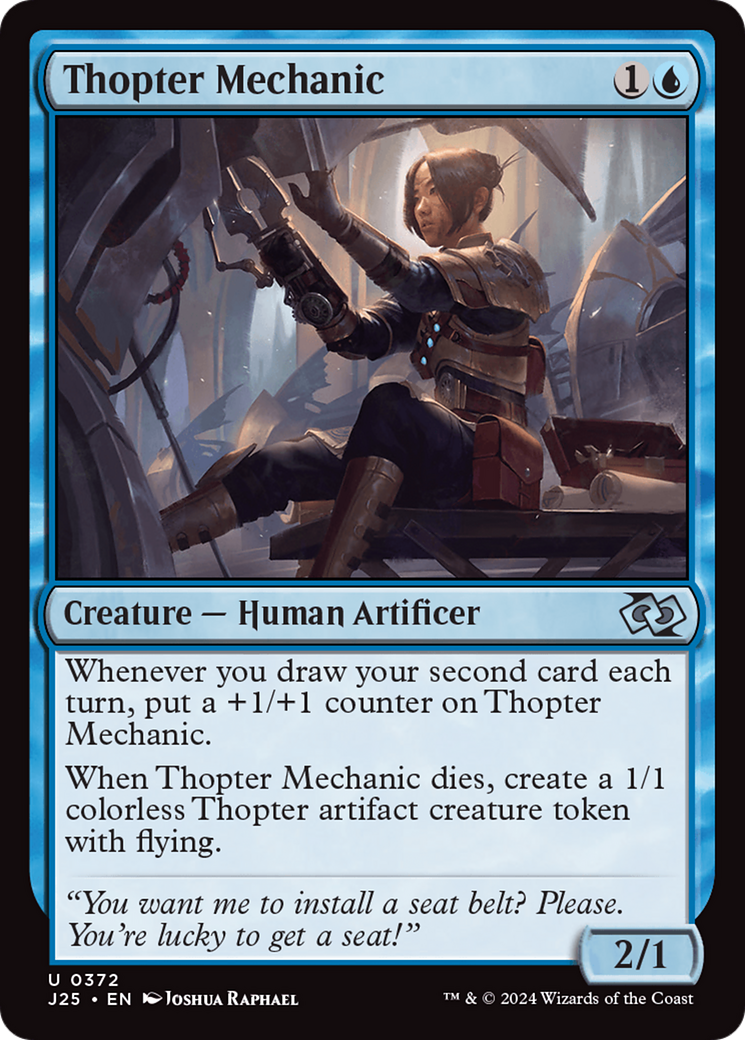 {C} Thopter Mechanic [Foundations Jumpstart][J25 372]