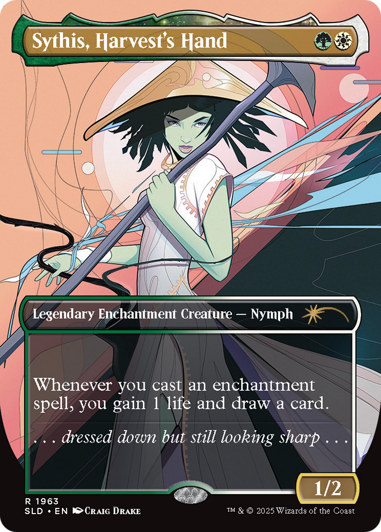 Sythis, Harvest's Hand [SLD 1963] : (enchantment) (Borderless) Foil
