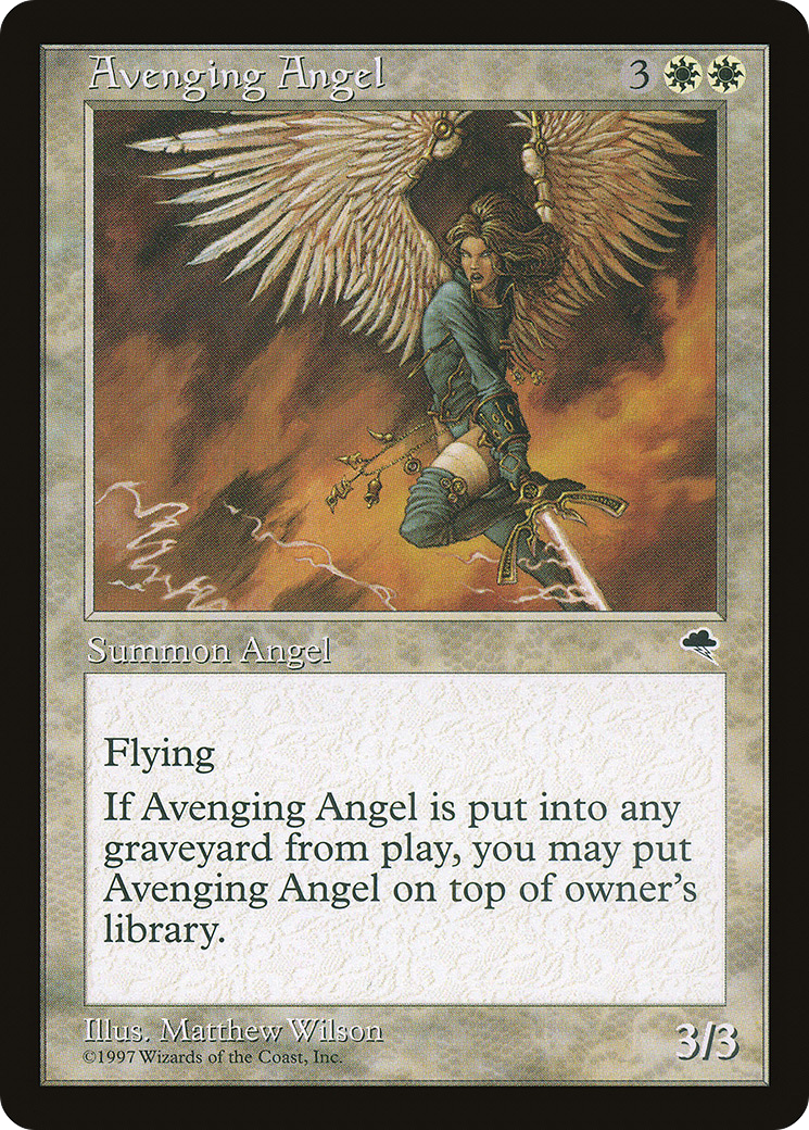 {R} Avenging Angel [Tempest][TMP 007] - Misty Mountain Games
