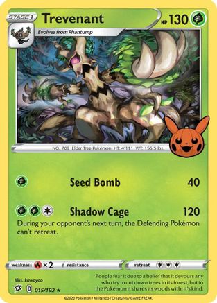 [PKM] Trevenant (015/192) [Trick or Trade]