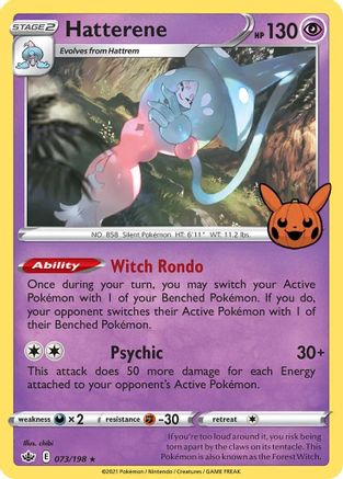 [PKM] Hatterene (073/198) [Trick or Trade]