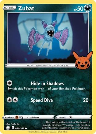 [PKM] Zubat (089/163) [Trick or Trade]