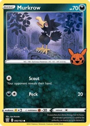 [PKM-R] Murkrow (093/163) [Trick or Trade]