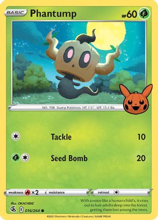 [PKM] Phantump (016/264) [Trick or Trade]