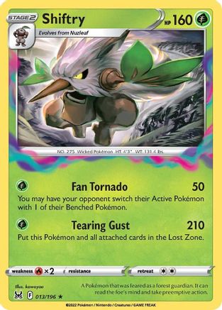 [PKM] Shiftry (013/196) [Sword & Shield: Lost Origin]