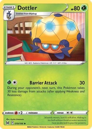 [PKM] Dottler (019/196) [Sword & Shield: Lost Origin]