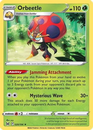 [PKM] Orbeetle (020/196) [Sword & Shield: Lost Origin]