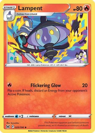 [PKM] Lampent (025/196) [Sword & Shield: Lost Origin]