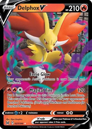 [PKM] Delphox V (027/196) [Sword & Shield: Lost Origin]