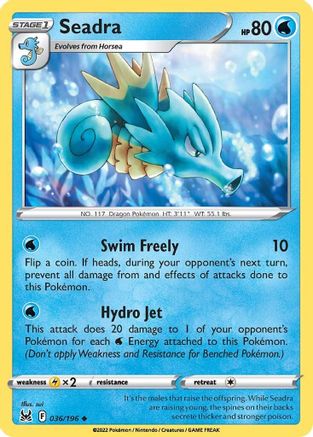 [PKM] Seadra (036/196) [Sword & Shield: Lost Origin]
