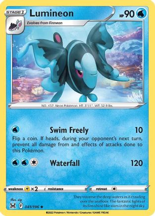 [PKM] Lumineon (041/196) [Sword & Shield: Lost Origin]