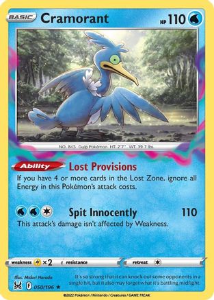 [PKM] Cramorant (050/196) [Sword & Shield: Lost Origin]