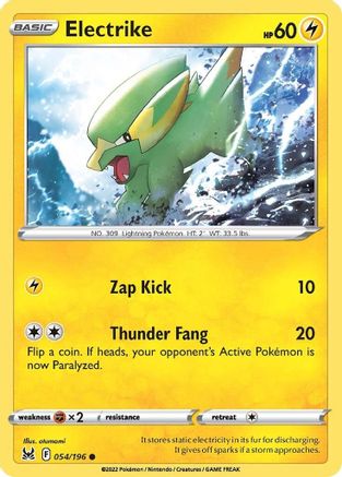 [PKM] Electrike (054/196) [Sword & Shield: Lost Origin]