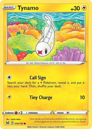 [PKM] Tynamo (059/196) [Sword & Shield: Lost Origin]