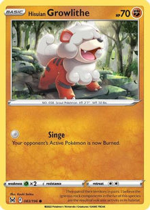 [PKM] Hisuian Growlithe (083/196) [Sword & Shield: Lost Origin]