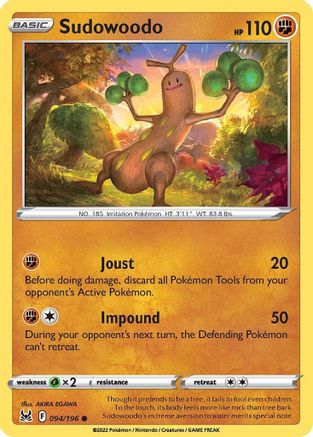[PKM-C] Sudowoodo (094/196) [Sword & Shield: Lost Origin]