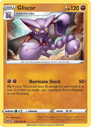 [PKM] Gliscor (096/196) [Sword & Shield: Lost Origin]