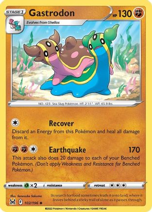 [PKM-C] Gastrodon (102/196) [Sword & Shield: Lost Origin]
