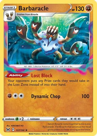 [PKM] Barbaracle (107/196) [Sword & Shield: Lost Origin]