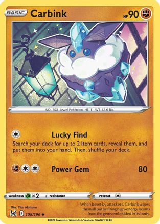 [PKM] Carbink (108/196) [Sword & Shield: Lost Origin]