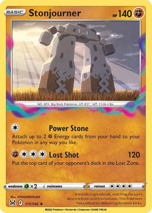 [PKM] Stonjourner (111/196) [Sword & Shield: Lost Origin]