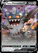 [PKM-R] Galarian Perrserker V (129/196) [Sword & Shield: Lost Origin]