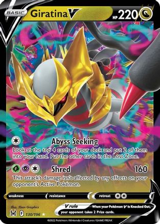 [PKM] Giratina V (130/196) [Sword & Shield: Lost Origin]