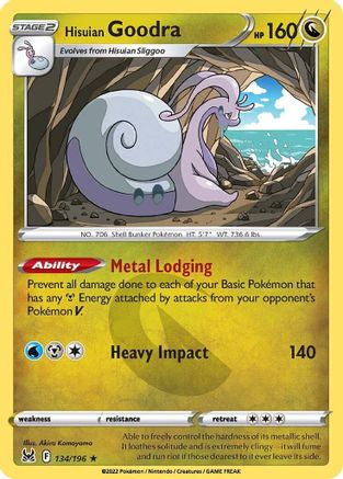 [PKM] Hisuian Goodra (134/196) [Sword & Shield: Lost Origin]