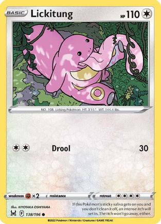 [PKM] Lickitung (138/196) [Sword & Shield: Lost Origin]