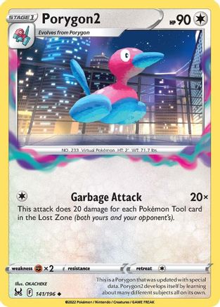 [PKM-C] Porygon2 (141/196) [Sword & Shield: Lost Origin]