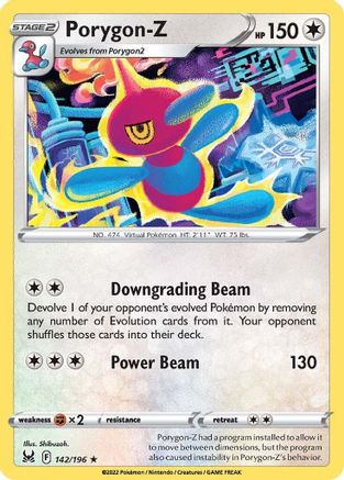 [PKM] Porygon-Z (142/196) [Sword & Shield: Lost Origin]