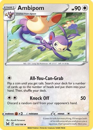 [PKM-C] Ambipom (145/196) [Sword & Shield: Lost Origin]