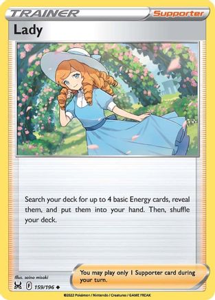 [PKM] Lady (159/196) [Sword & Shield: Lost Origin]