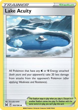 [PKM] Lake Acuity (160/196) [Sword & Shield: Lost Origin]