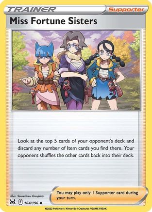 [PKM] Miss Fortune Sisters (164/196) [Sword & Shield: Lost Origin]
