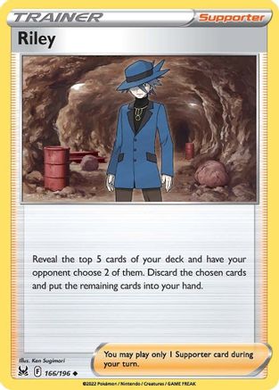 [PKM] Riley (166/196) [Sword & Shield: Lost Origin]