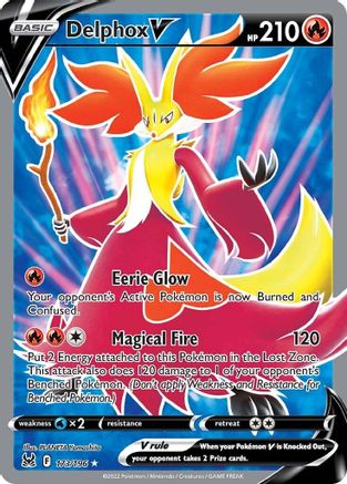 [PKM-R] Delphox V (173/196) [Sword & Shield: Lost Origin]