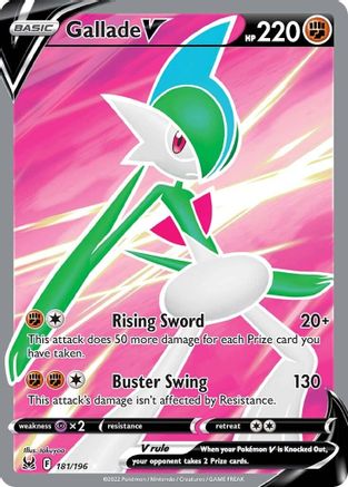 [PKM-R] Gallade V (181/196) [Sword & Shield: Lost Origin]