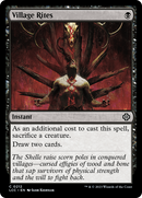 {C} Village Rites [The Lost Caverns of Ixalan Commander][LCC 212]