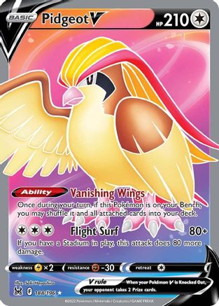 [PKM-R] Pidgeot V (188/196) [Sword & Shield: Lost Origin]