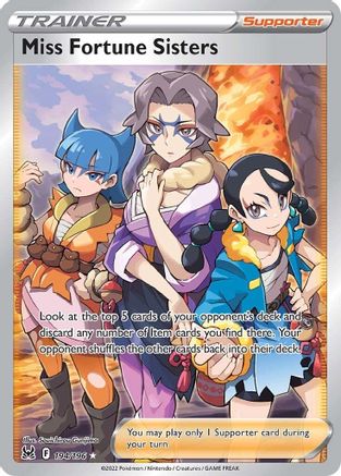 [PKM] Miss Fortune Sisters (194/196) [Sword & Shield: Lost Origin]