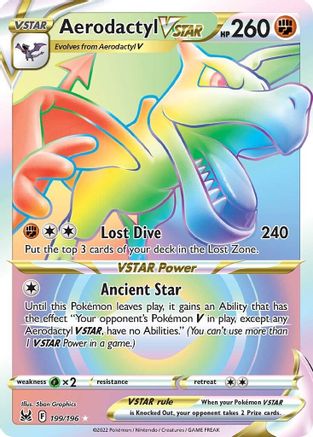 [PKM-R] Aerodactyl VSTAR (199/196) [Sword & Shield: Lost Origin]