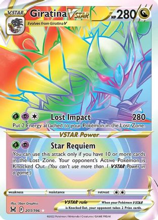 [PKM] Giratina VSTAR (201/196) [Sword & Shield: Lost Origin]