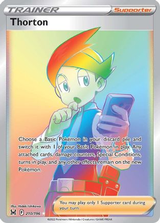 [PKM] Thorton (210/196) [Sword & Shield: Lost Origin]
