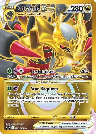 [PKM] Giratina VSTAR (212/196) [Sword & Shield: Lost Origin]