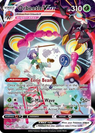 [PKM] Orbeetle VMAX (TG13/TG30) [Sword & Shield: Lost Origin]