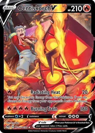 [PKM-R] Centiskorch V (TG14/TG30) [Sword & Shield: Lost Origin]